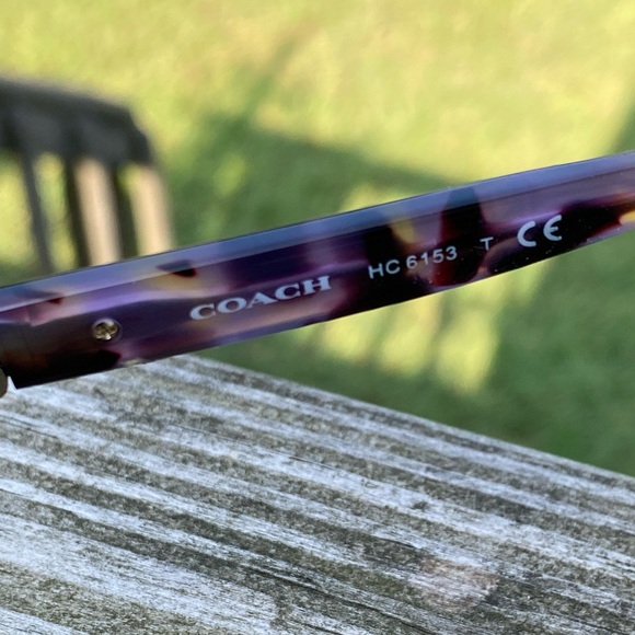 SOLD💲Coach Glasses Frames HC6153 lavender purple tortoise 51[]17 140 - Picture 5 of 14
